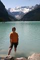 Betty am Lake Louise